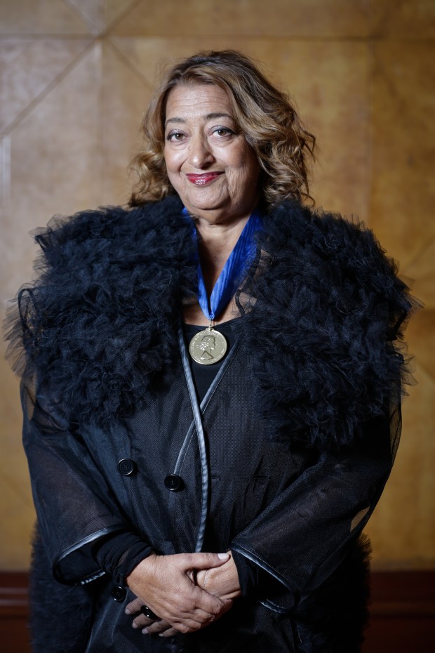 Zaha_Hadid_wearing_the_Royal_Gold_Medal_-_copyright_Sophie_Mutevelian_S8A5101_(2)